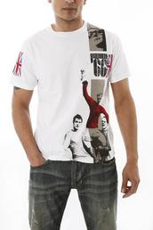 View Item New England Class 66 World Cup Sir Bobby T Shirt White